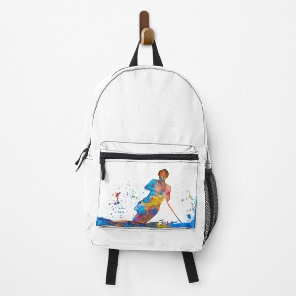 Item preview, water ski in watercolor designed and sold by paulrommer.