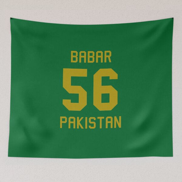 Item preview, Babar Azam | 56 | Pakistan Cricket Jersey designed and sold by CHAMPION WARRIOR.