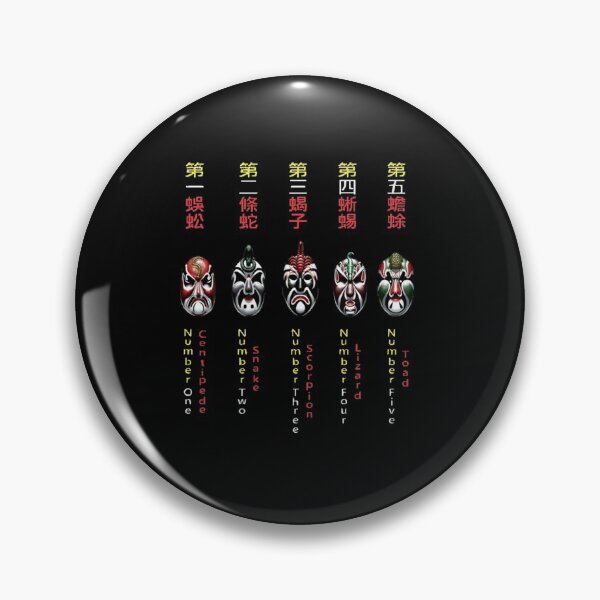 Item preview, 5 Deadly Venoms designed and sold by Ludmila58.