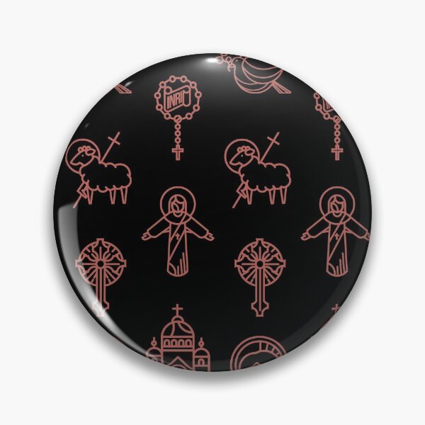 Item preview, Christian symbols pattern designed and sold by DK-PODsolutions.
