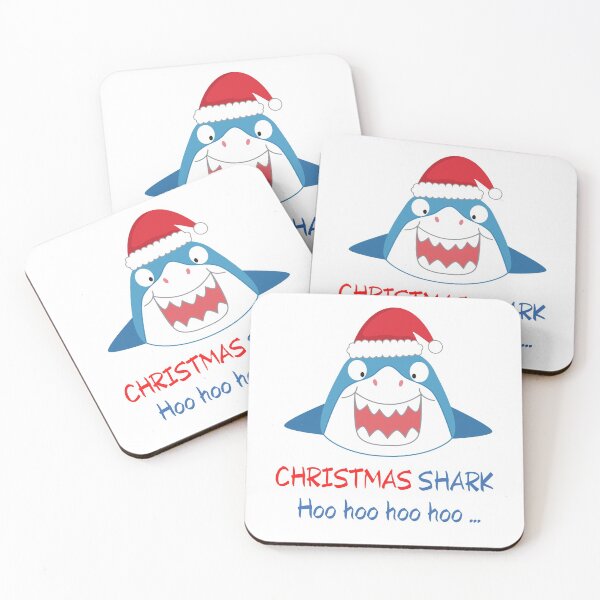 Item preview, Christmas Shark designed and sold by Melin-aRT.