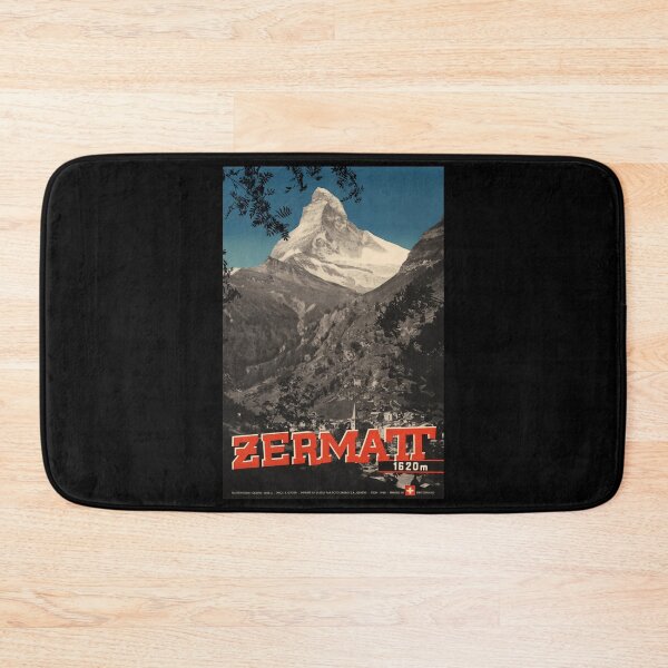 Item preview, retro classic Zermatt poster designed and sold by CorasPosters.