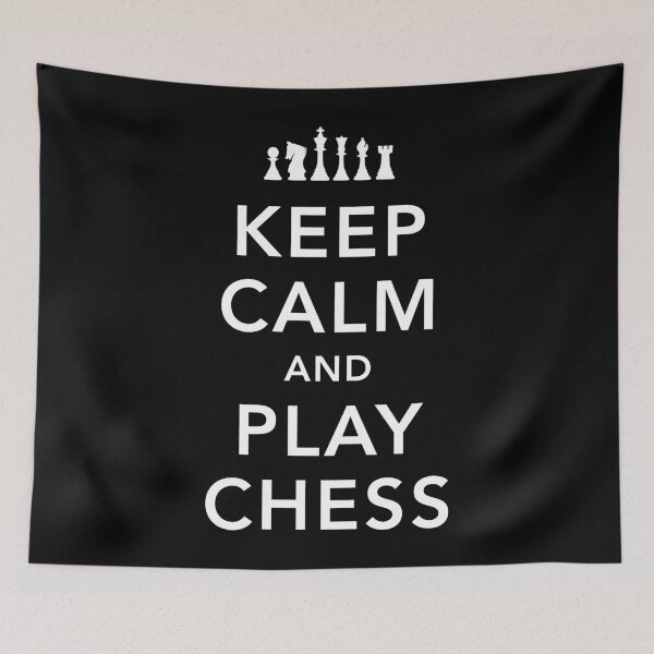 Item preview, Keep Calm And Play Chess White designed and sold by GrandeDuc.
