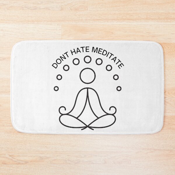 Item preview, Dont hate meditate  designed and sold by Christeena-.