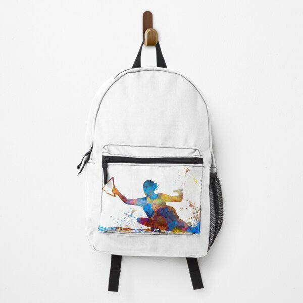 Item preview, water ski in watercolor designed and sold by paulrommer.