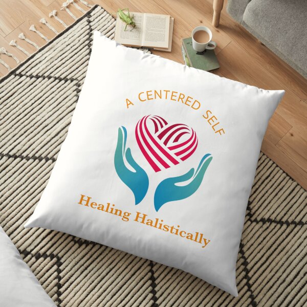 A CENTERED SELF Floor Pillow