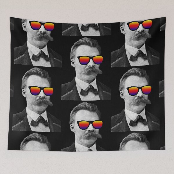 Item preview, Cool Nietzsche - German Philosophy Meme designed and sold by isstgeschichte.