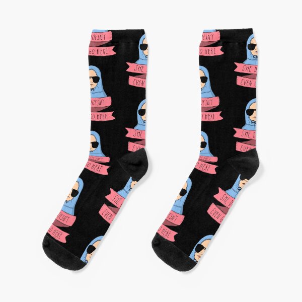 Mean Girls - She doesn't even go here Socks
