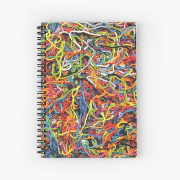 Yarn Spiral Notebook