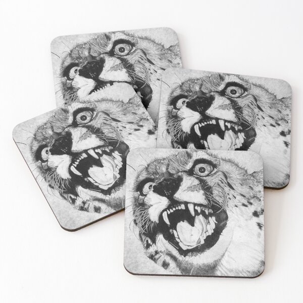 Item preview, Afrigraphix - Hissing Aggression of the Cheetah designed and sold by Afrigraphix.