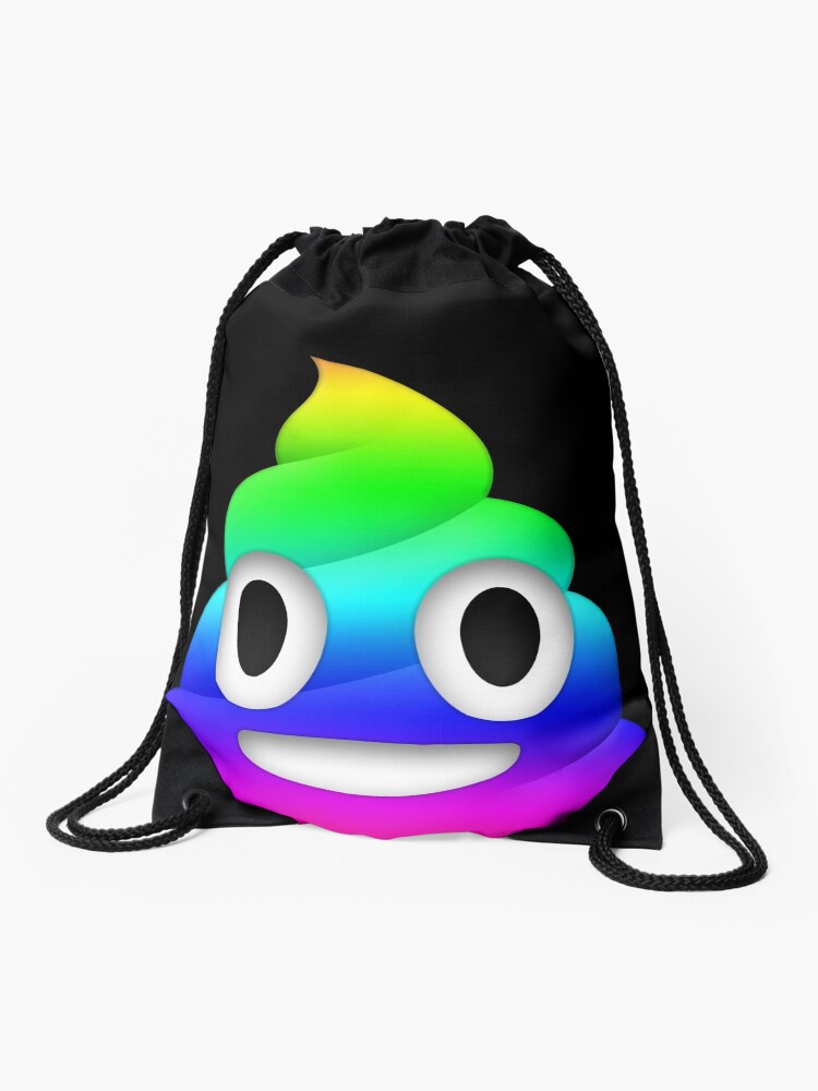 poop emoji backpack