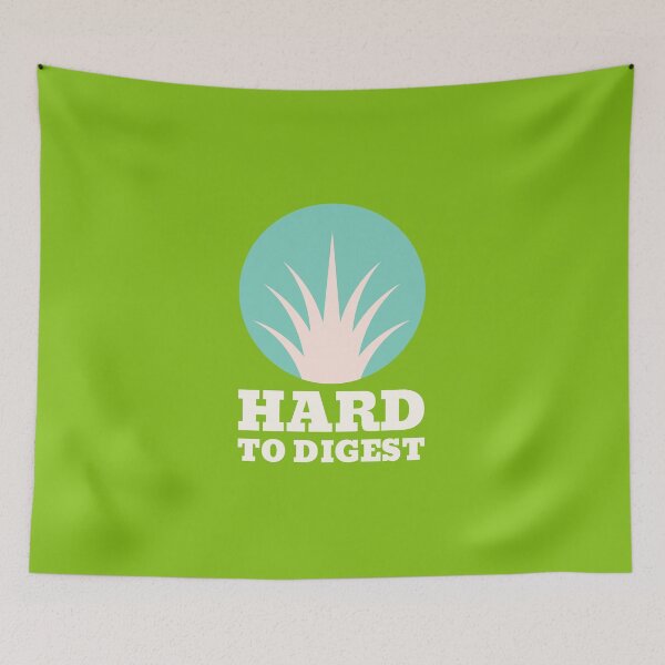 Item preview, Hard to Digest - Do Not Eat Grass designed and sold by Ayurveda Fun Store.