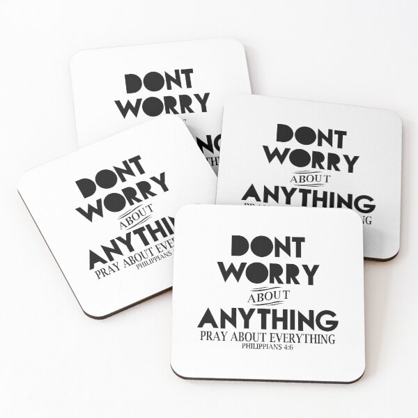 Item preview, dont worry about anything pray about everything philippians 4 6 designed and sold by PUNCH ME IN SHOP.