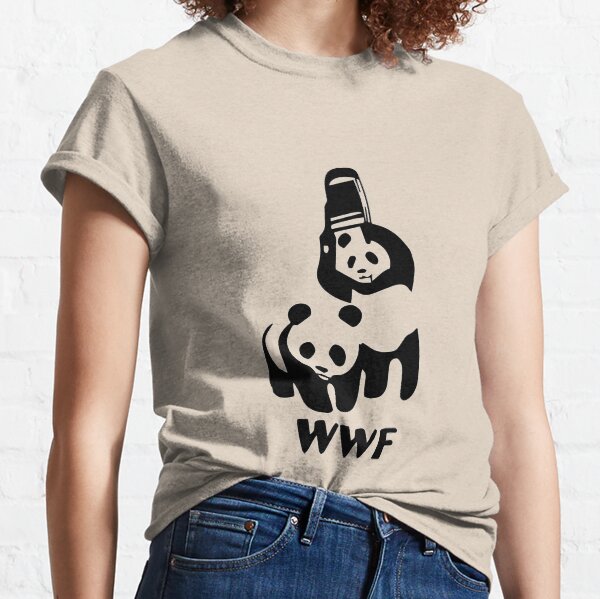 Panda Wrestling Classic T-Shirt