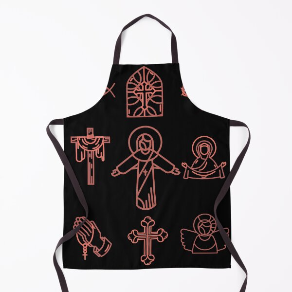 Item preview, Christian symbols pattern designed and sold by DK-PODsolutions.