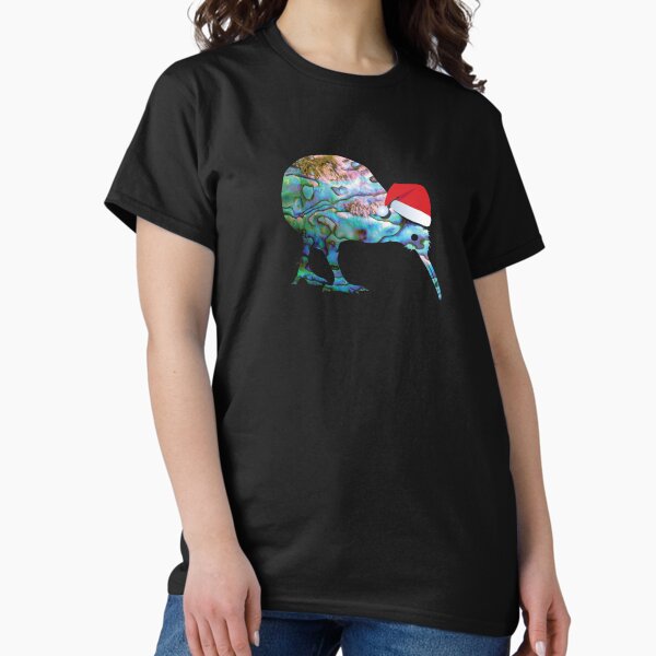 Item preview, CHRISTMAS NEW ZEALAND KIWI SANTA designed and sold by Madjack Tees Kiwi SuperStore.