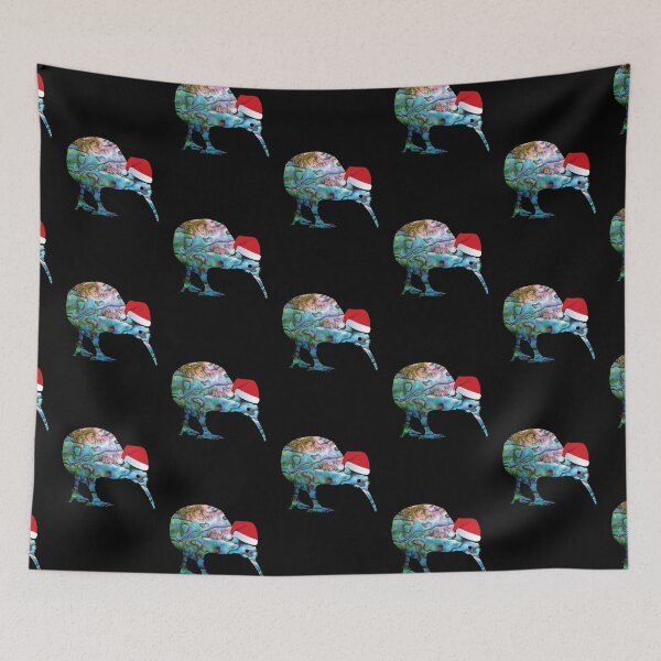 Item preview, CHRISTMAS NEW ZEALAND KIWI SANTA designed and sold by Madjack Tees Kiwi SuperStore.