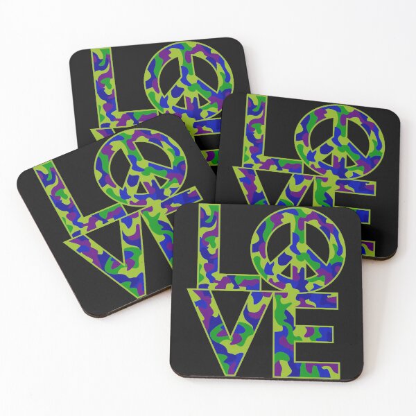 Item preview, Love Peace camouflage designed and sold by SolitaryDaze.