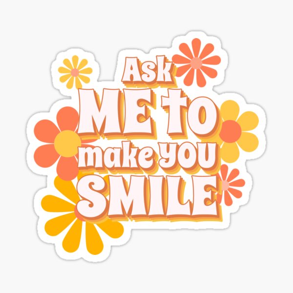 Item preview, Ask Me To Make You Smile designed and sold by Ayurveda Fun Store.