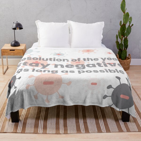 Item preview, Resolution of the year: stay negative as long as possible-white background designed and sold by CSouissi.