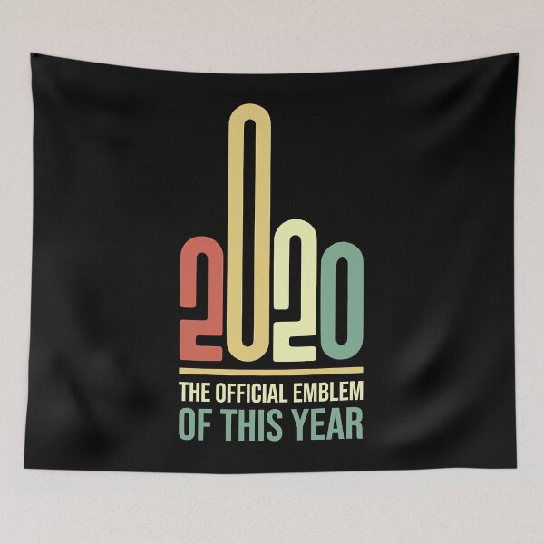 Item preview, Middle Finger 2020 Meme Retro Quarantine Social Distancing designed and sold by Hampton51.