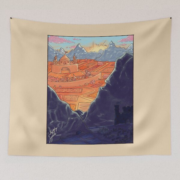 Item preview, The Kingdoms of Light and Dark designed and sold by CalligraphyL.
