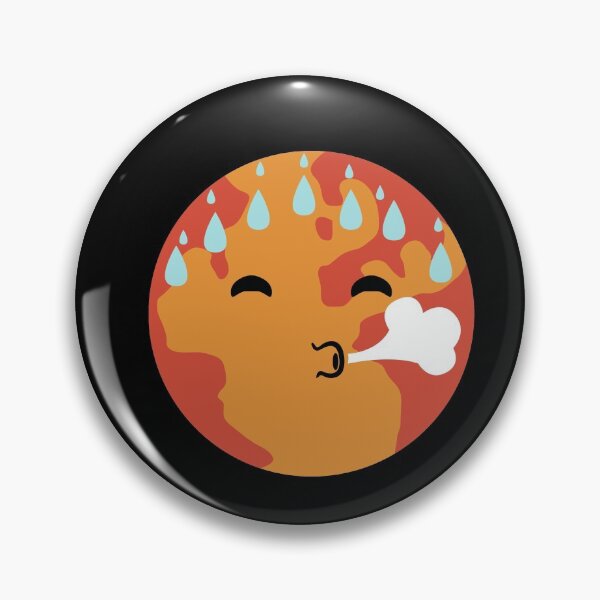 Item preview, Global Warming hot earth designed and sold by bubble-bulb.