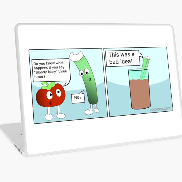 Bloody Mary Laptop Skin