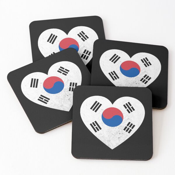 Item preview, Korea flag heart koreaboo south korea korean kpop designed and sold by DerNerd.