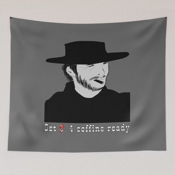 Item preview, Clint Eastwood "Prepara ataúdes" designed and sold by RenaissanceFan.