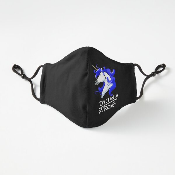 Dystonia Strong Unicorn For Dystonia Awareness Fitted 3-Layer