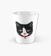 Cat black and white Tall Mug
