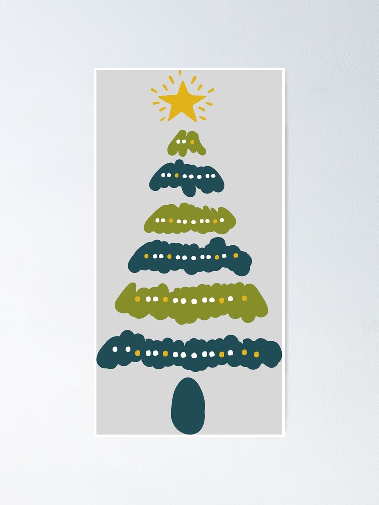 Thumbnail 1 of 3, Poster, Christmas Tree designed and sold by SHP2.