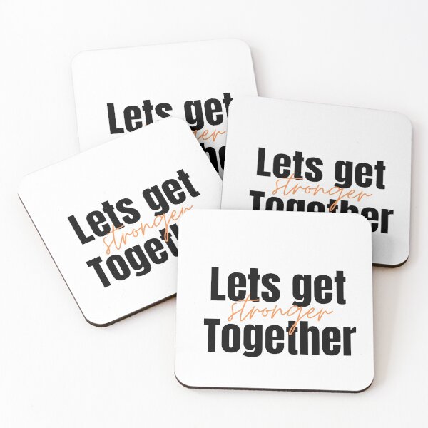 Item preview, Lets Get Stronger Together  designed and sold by Christeena-.