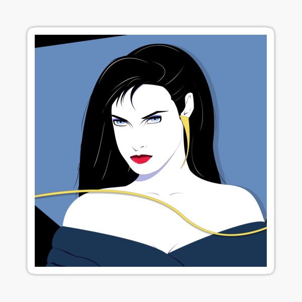Riddle Girl Sticker
