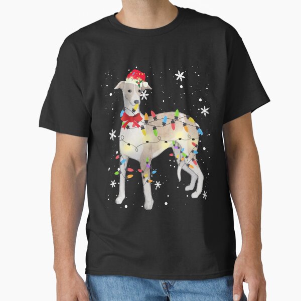 Item preview, Whippet Dog Christmas Light Xmas Mom Dad Gifts  designed and sold by Hampton51.