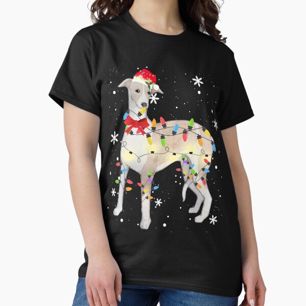 Item preview, Whippet Dog Christmas Light Xmas Mom Dad Gifts  designed and sold by Hampton51.