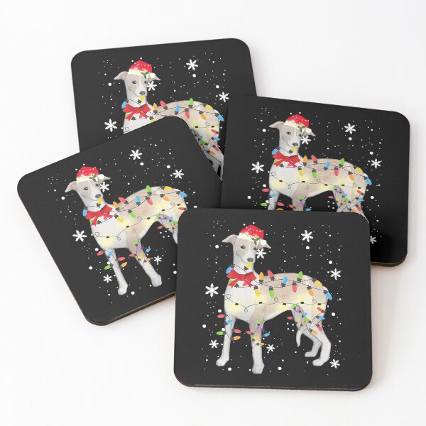 Item preview, Whippet Dog Christmas Light Xmas Mom Dad Gifts  designed and sold by Hampton51.