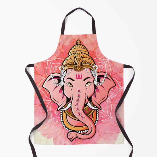 Item preview, Lord Ganesha with Mandala Flower Background designed and sold by SoccaTamam.