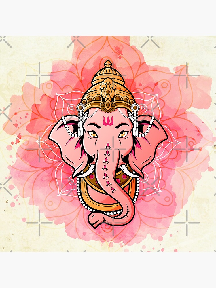 Synthetic Wood Glass 14x11 Inch Ganesh Canvas Painting at Rs 499 in Jaipur