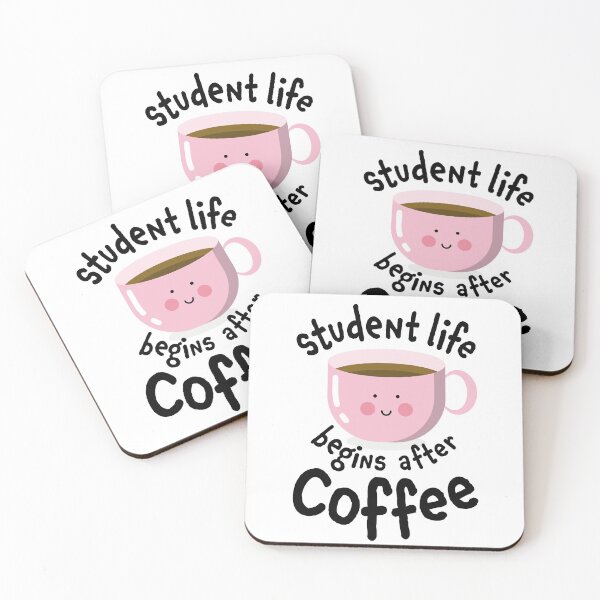 Item preview, Student life begins after coffee designed and sold by Eenig.