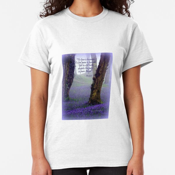 Bluebells and Rumi Classic T-Shirt