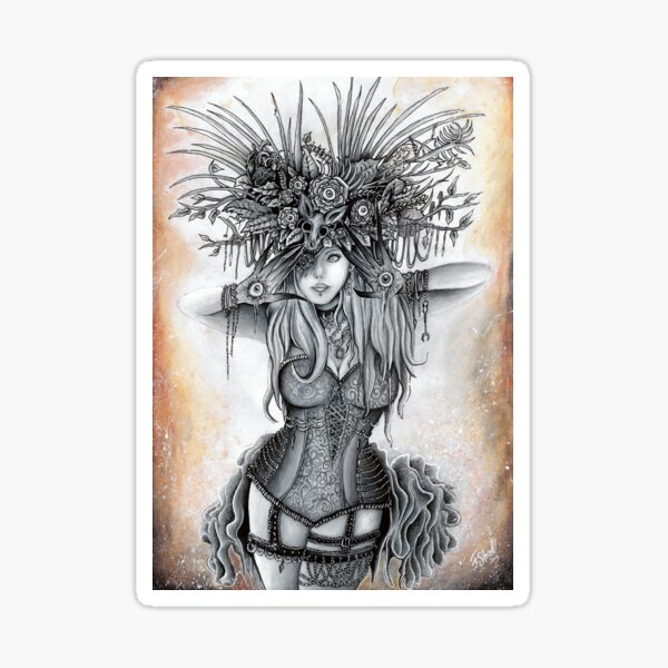 Stretch Your Eyes, Absurd Art Sticker
