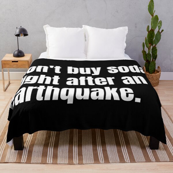 Item preview, Don't buy soda. Right after an earthquake.  designed and sold by mind-illusions.