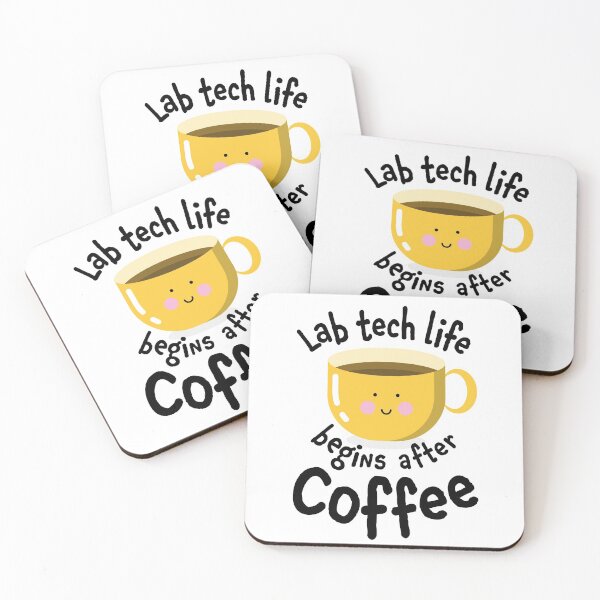 Item preview, Lab tech life begins after coffee designed and sold by Eenig.