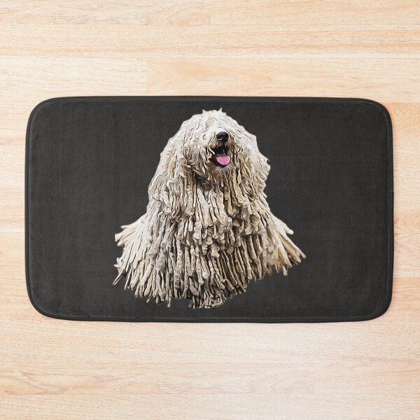 Item preview, Hungarian Puli Puppy Dog Dreadlocks designed and sold by ElegantCat.