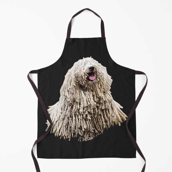 Item preview, Hungarian Puli Puppy Dog Dreadlocks designed and sold by ElegantCat.