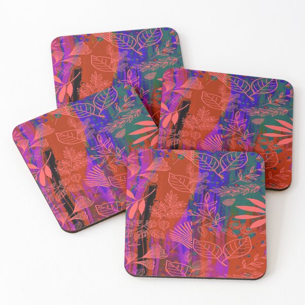 Item preview, Autumn leafy abstract art design designed and sold by Cafecreative.