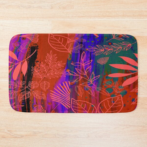 Item preview, Autumn leafy abstract art design designed and sold by Cafecreative.
