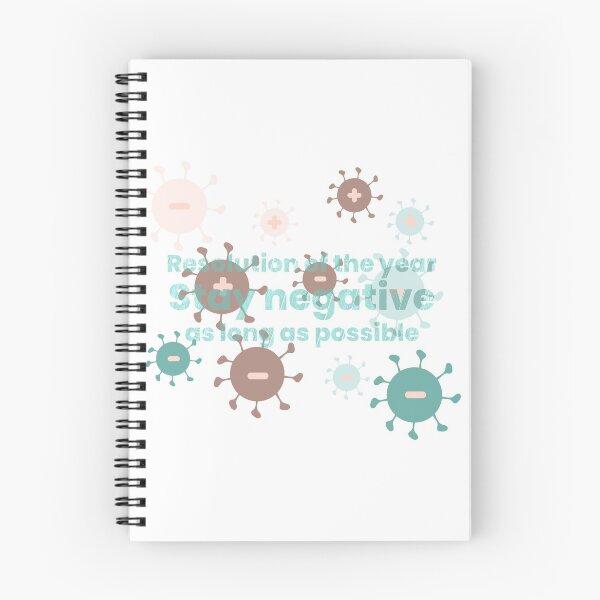 Item preview, Resolution of the year: stay negative as long as possible-white background designed and sold by CSouissi.